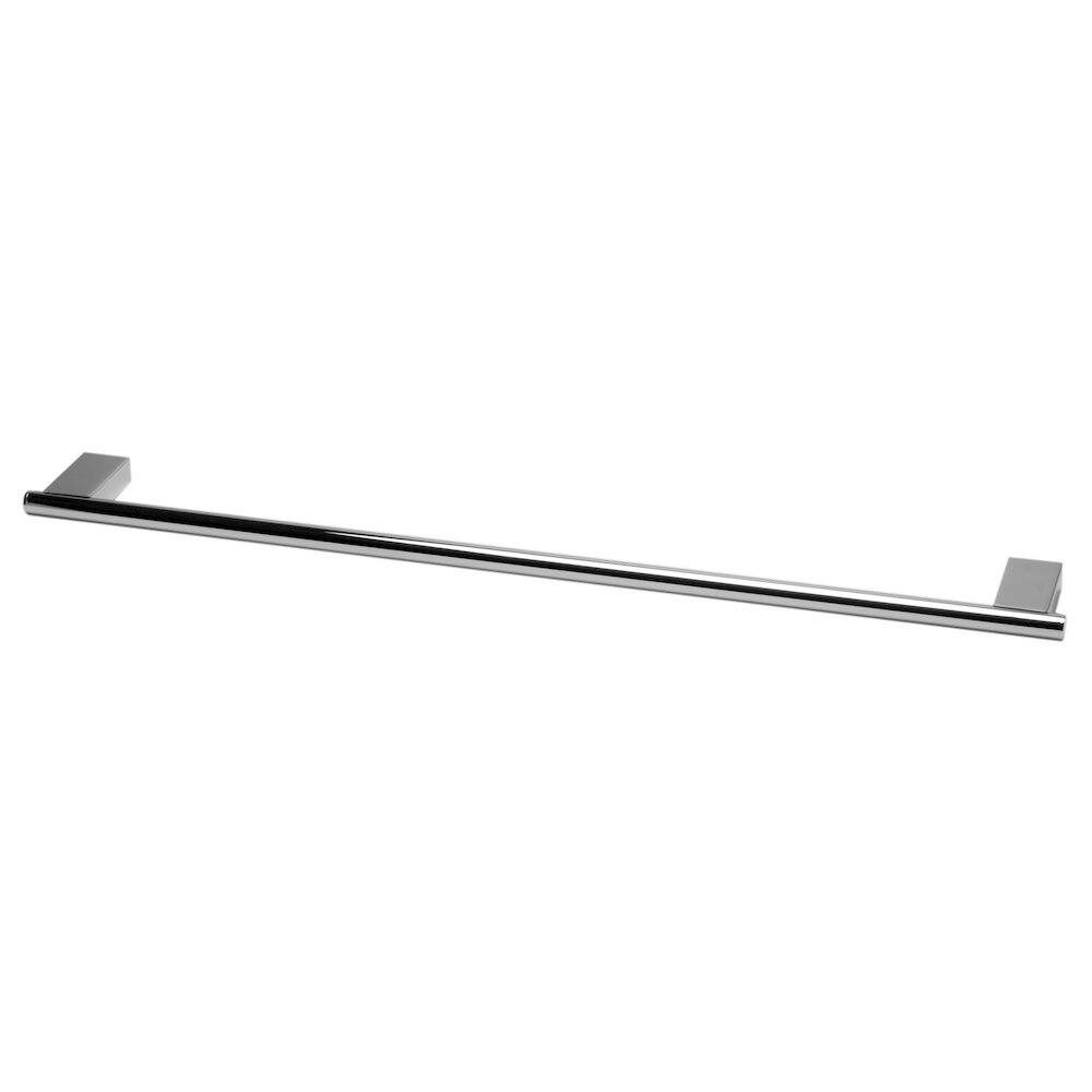 Left. Alfi - Polished Chrome 6 Piece Matching Bathroom Accessory Set - Silver.