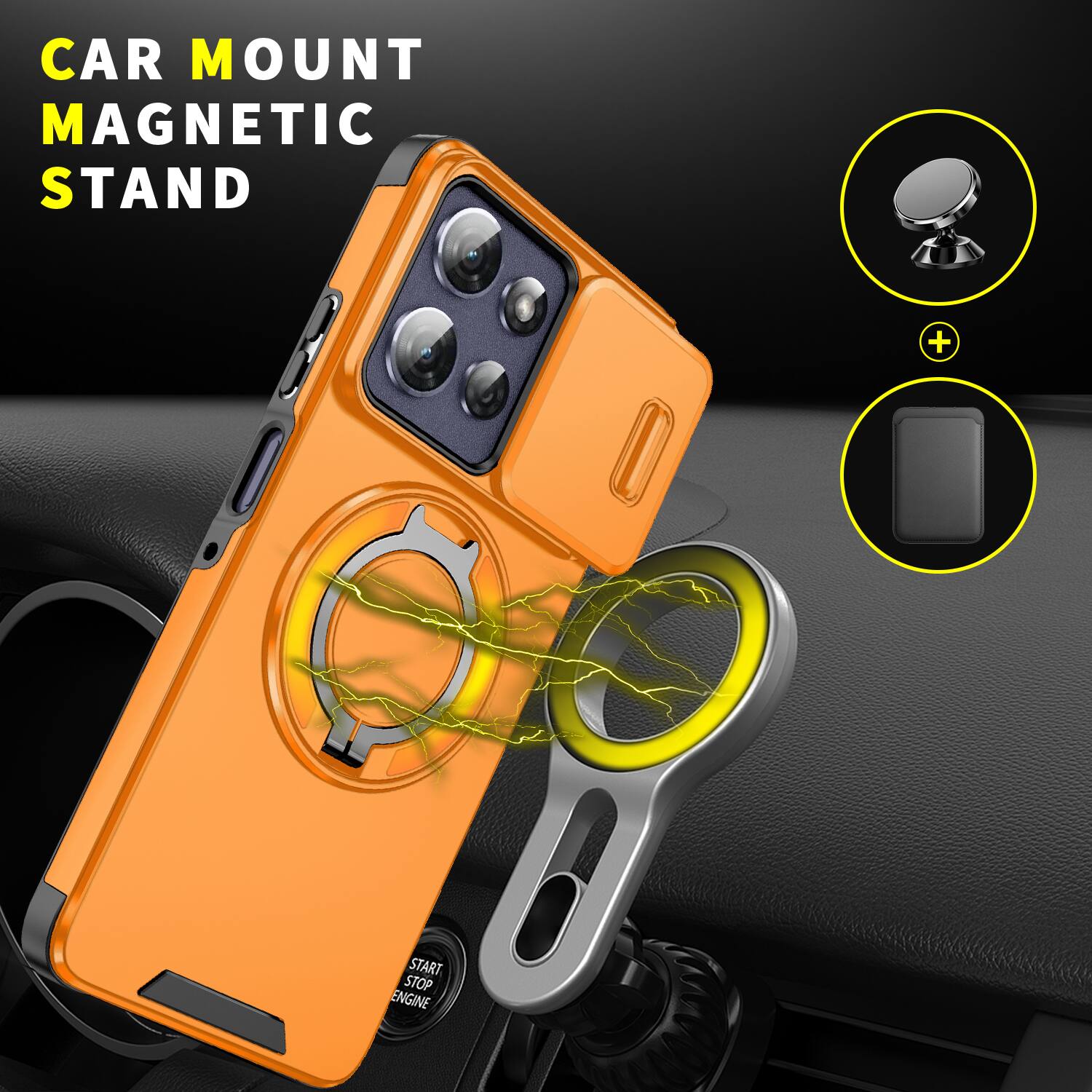 CAR MOUNT MAGNETIC STAND

START STOP ENGINE