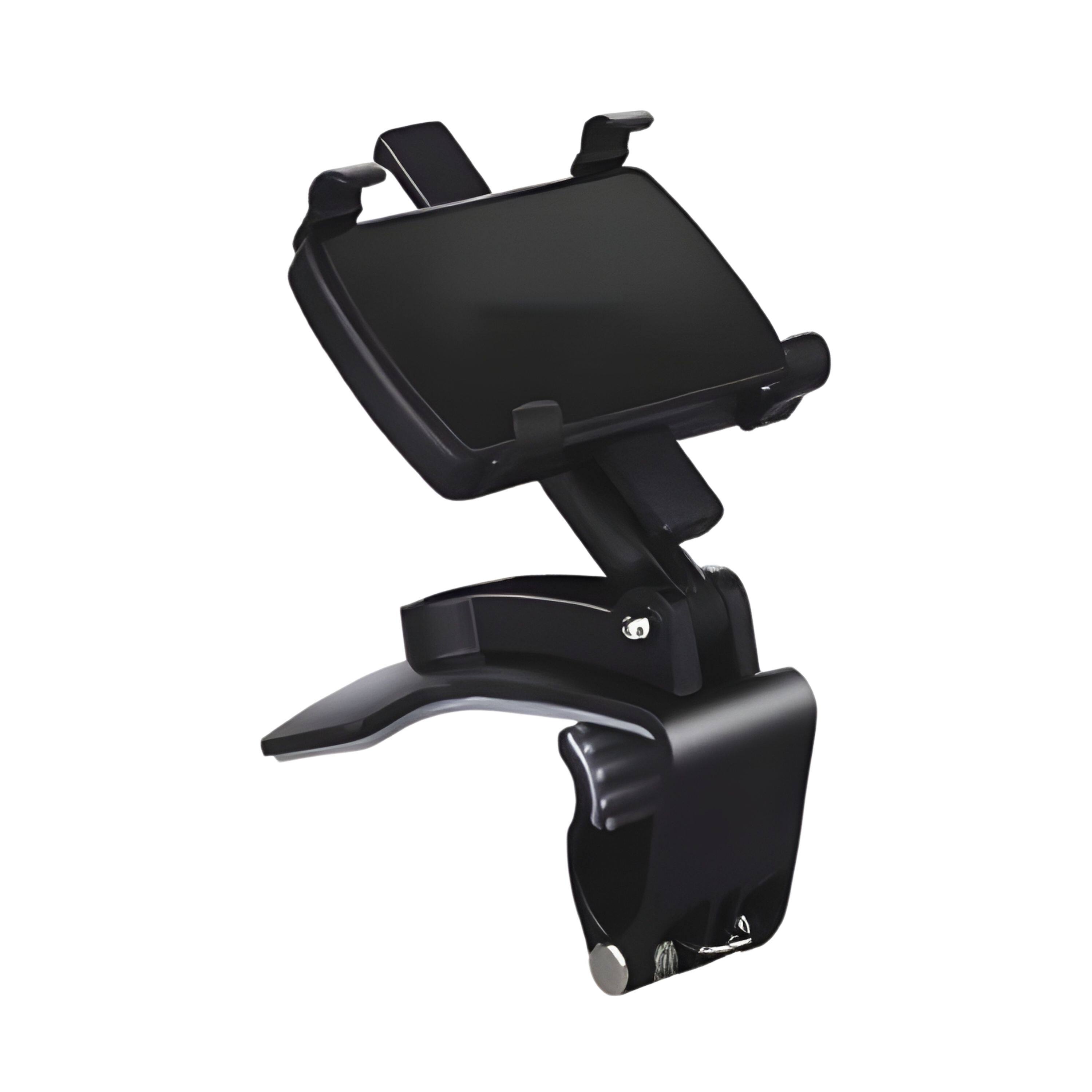 Front. Kitcheniva - 360° Rotating Dashboard Phone Mount - Black.