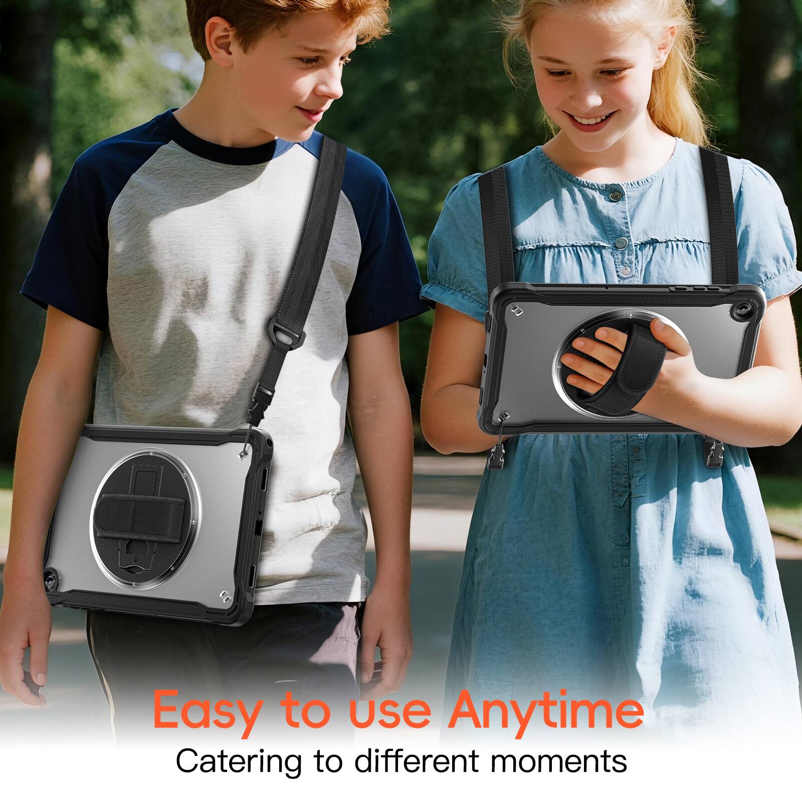 Easy to use Anytime  
Catering to different moments