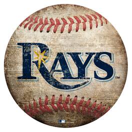 Fan Creations - Tampa Bay Rays 12'' x 12'' Baseball Sign - Multicolor