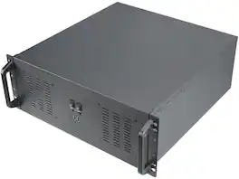 Rosewill - 4U Rackmount Case | 11x3.5"+3x2.5" Bays | ATX/CEB | 4 PWM Fans | USB 3.0/C | Lock - RSV-R4200U - Black