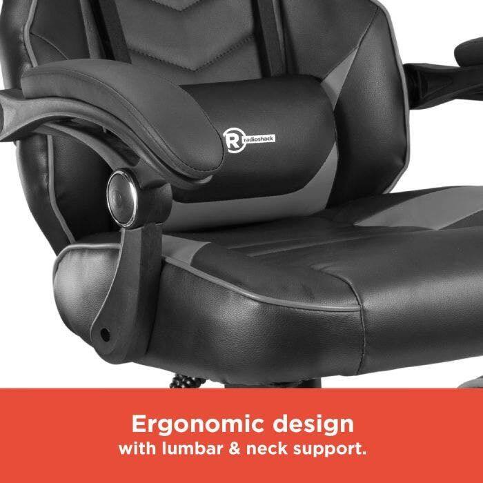Radioshack Ergonomic design with lumbar & neck support.