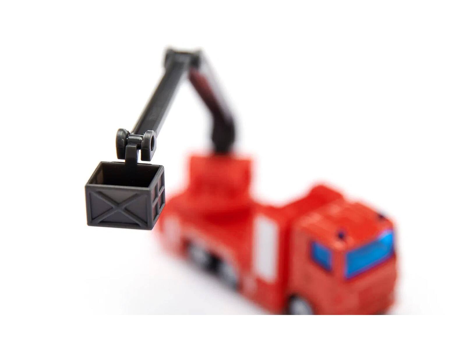 Angle. SIKU - Fire Brigade 11 piece Set Diecast Models by Siku - Multicolor.