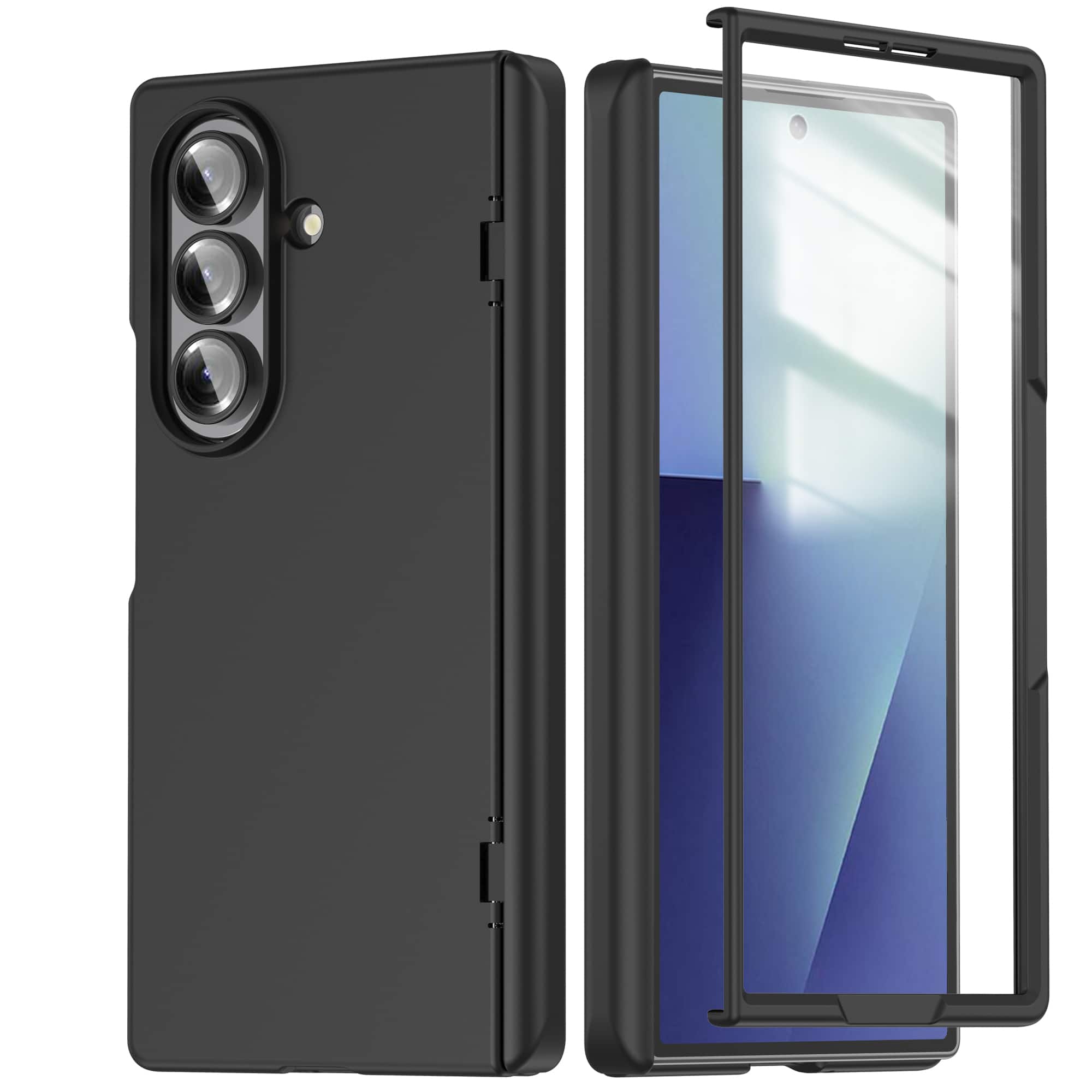 Dteck - Rugged Full Body Case for Samsung Galaxy Z Fold8 Ultra,Built-in Screen Protector & Hinge Protection,Hard PC Back Cover - Black price history on PriceWatchPro