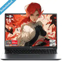 ACEMAGIC - Refurbished Excellent - RX16 - 16" Gaming Laptop - AMD Ryzen 7 7735HS(8C/16T, Up to 4.75GHz) - AMD Radeon 680M - 16GB DDR5 512GB SSD - Gray
