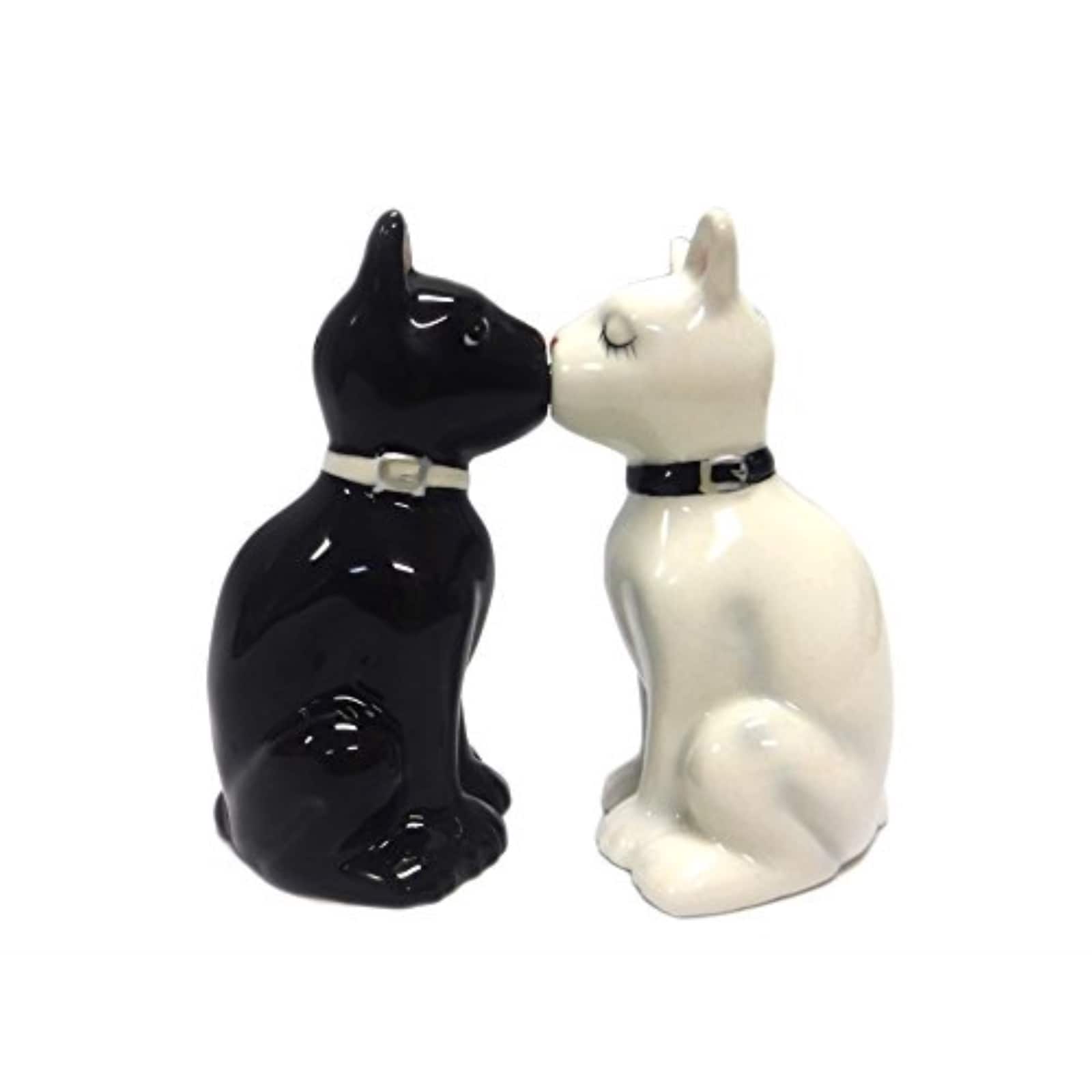 Pacific Trading - Black and White Cats Ceramic Magnetic Salt and Pepper Shaker Set - Multicolor price history on PriceWatchPro