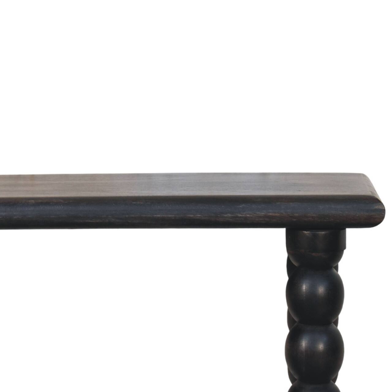 Back. Artisan Furniture - Artisan Furniture Solid WoodSoba Ball Console - Brown.
