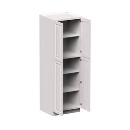 Boyel Living - 30-in W x 90-in H x 27-in D Shaker RTA Kitchen Pantry Cabinet with Soft-Close Doors - Glacier White
