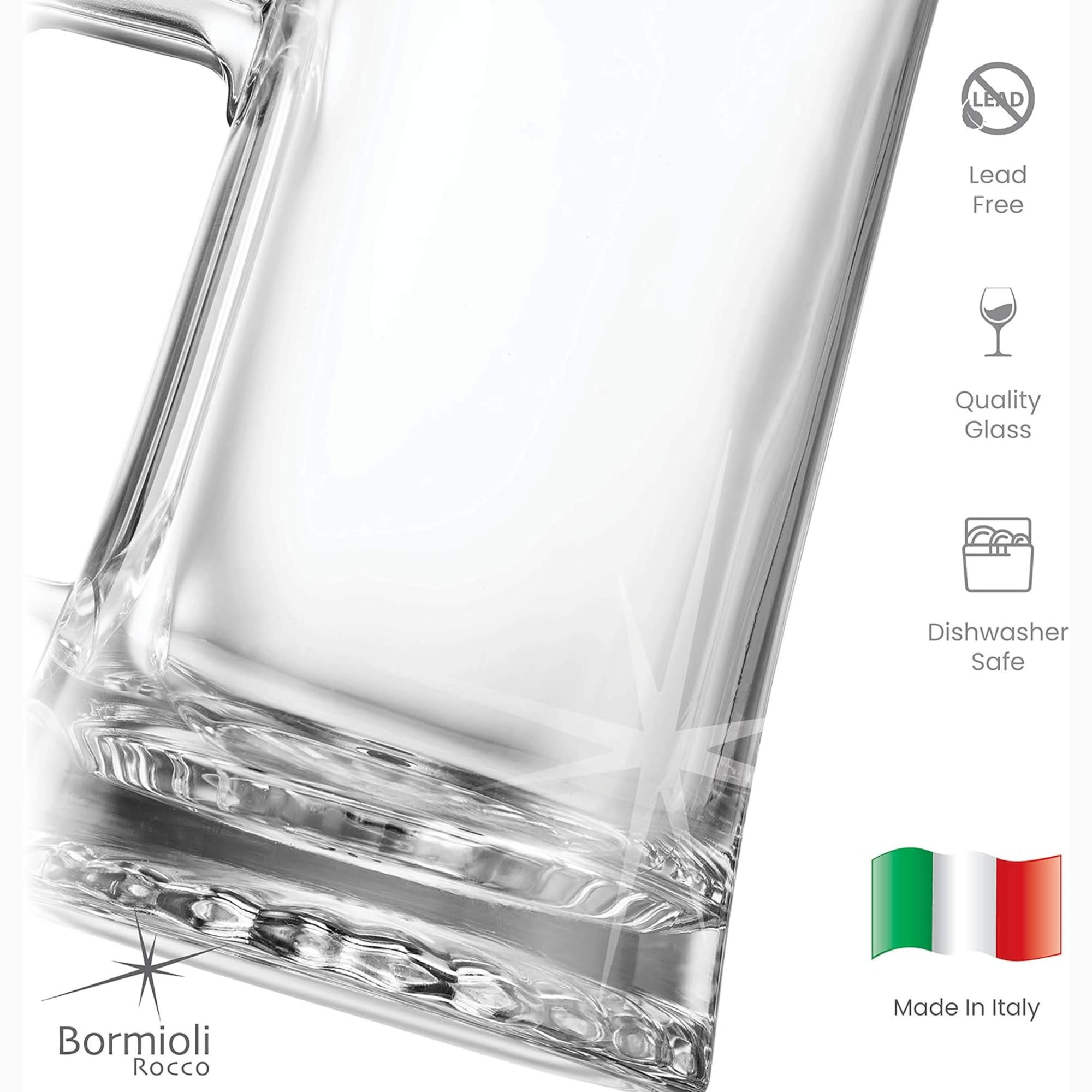 LEAD Free Quality Glass Dishwasher Safe Bormioli Rocco Made In Italy