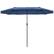 Alt View 1. Costway - 15FT Patio Double-Sided Umbrella Crank Outdoor Garden Market Sun Shade - Navy.