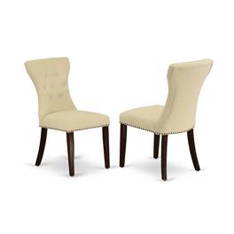 East West Furniture - Dining Room Set Mahogany - Brown