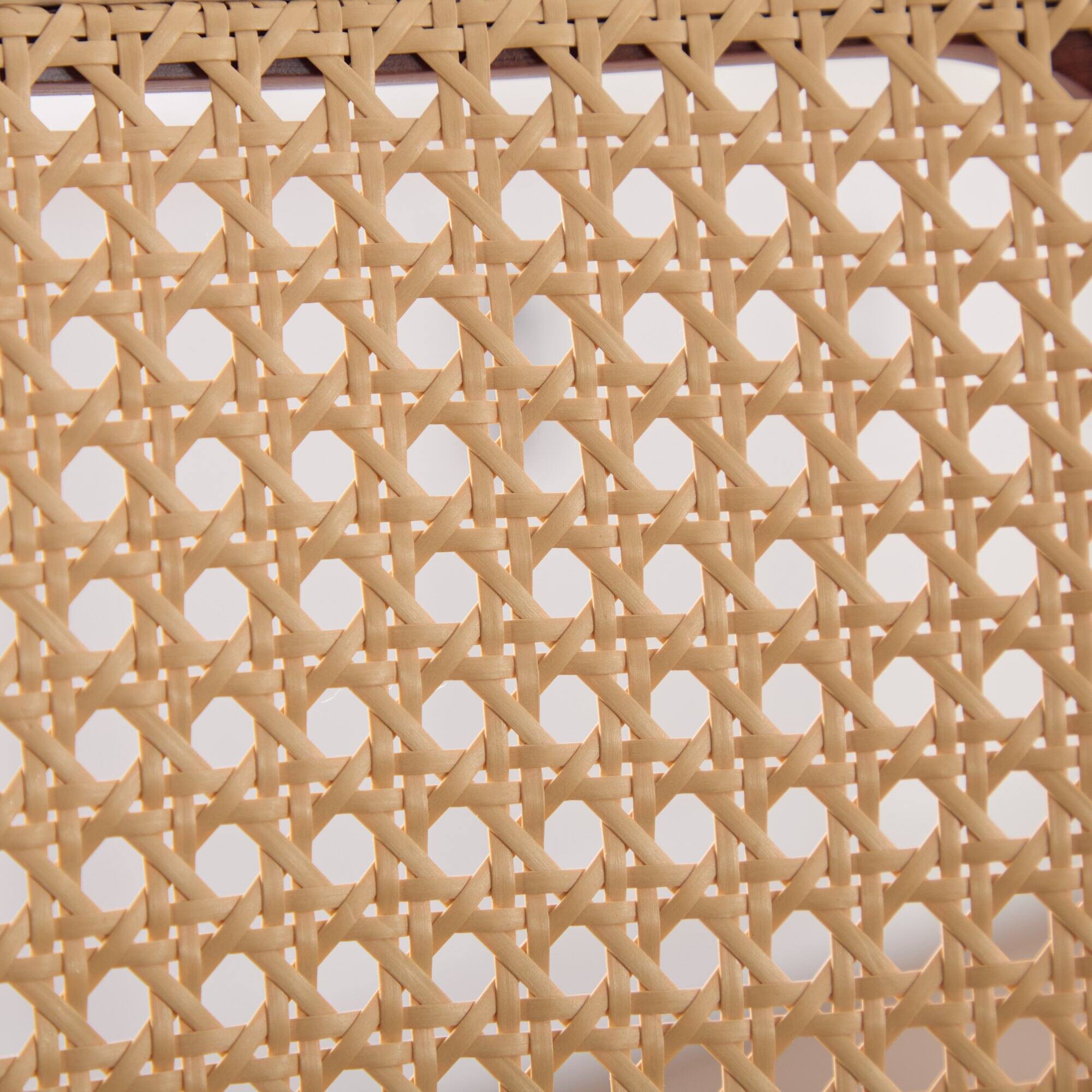 Alt View 8. PexFix - Farmhouse Walnut Counter Stools, Set of 3, Cane Rattan Back, Upholstered Seat, Swivel for Kitchen Island, Home Bar - Beige.