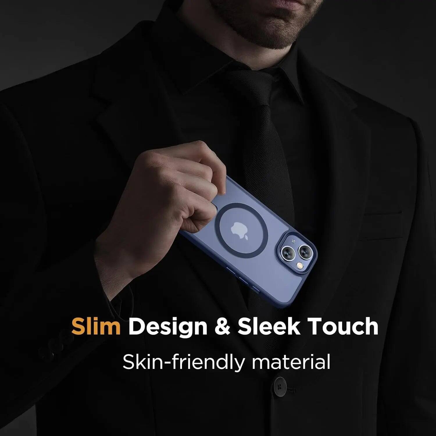 Slim Design & Sleek Touch  
Skin-friendly material