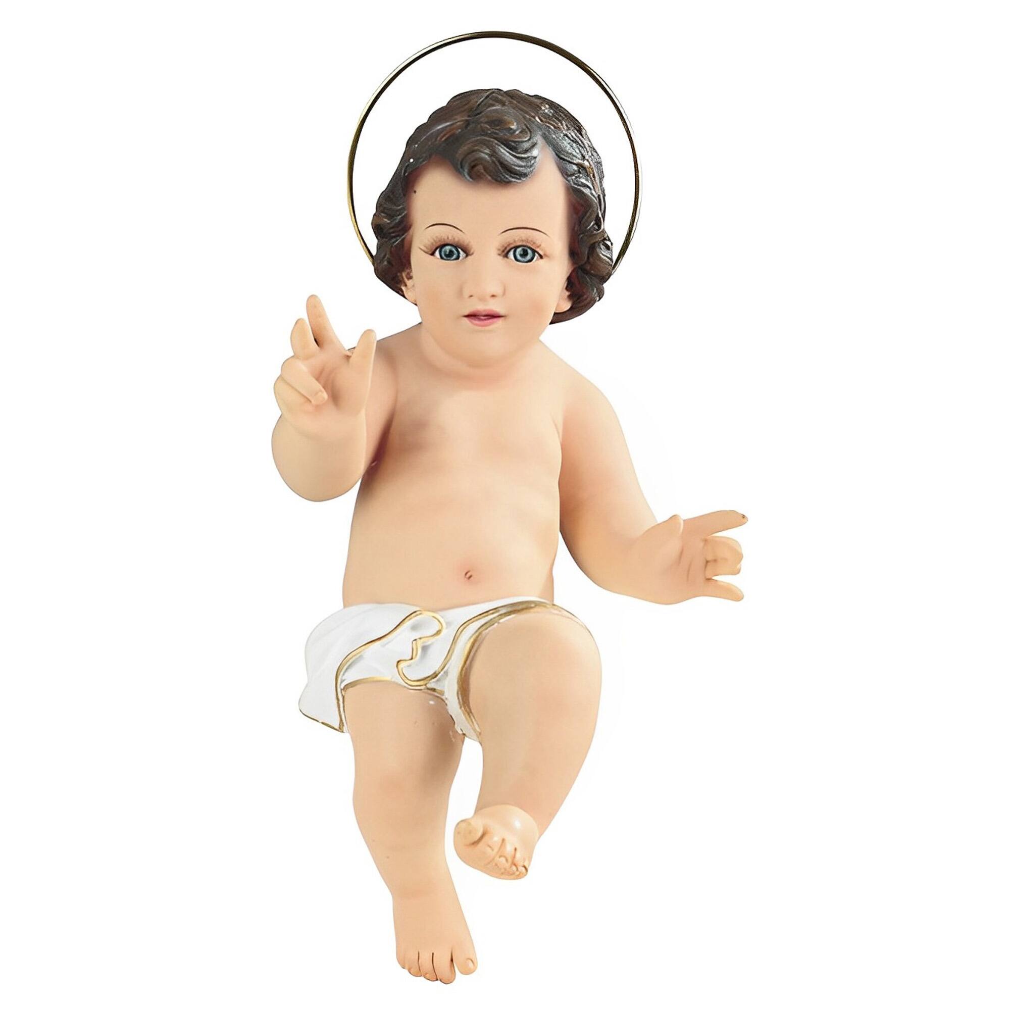 FC Design - 14"H Baby Jesus Holy Figurine Statue Office Desk Tabletop Home Decor Gift - Multi-Color