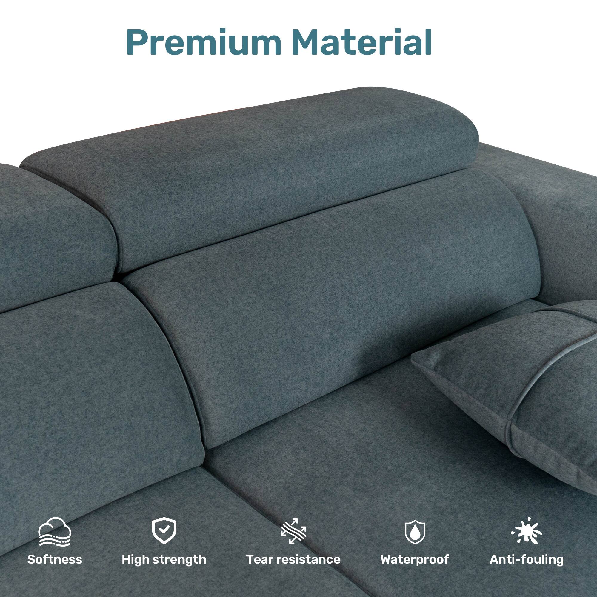Premium Material

- Softness
- High strength
- Tear resistance
- Waterproof
- Anti-fouling