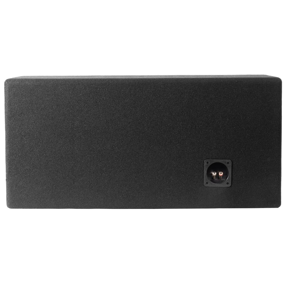 Alt View 1. NVX - NVX NPKG212 Dual 12" Bass Package (500W RMS) Loaded Dual 12" Sub Bass Kit with Slot Ported Box, Monoblock Amp & Remote.