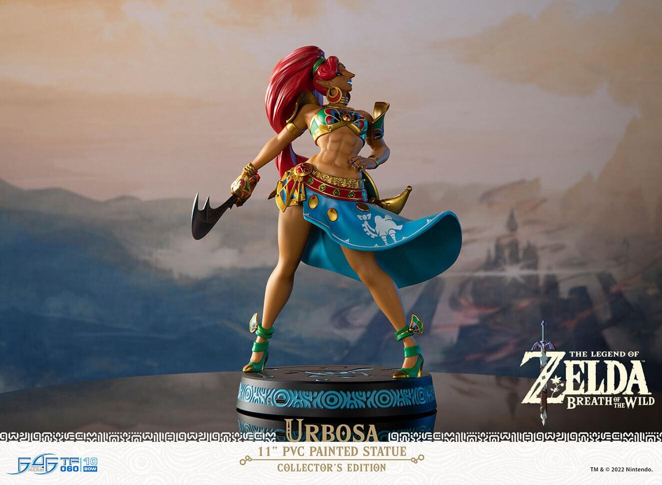 URBOSA 11" PVC PAINTED STATUE COLLECTOR'S EDITION THE LEGEND OF ZELDA BREATH OF THE WILD TM & © 2022 Nintendo