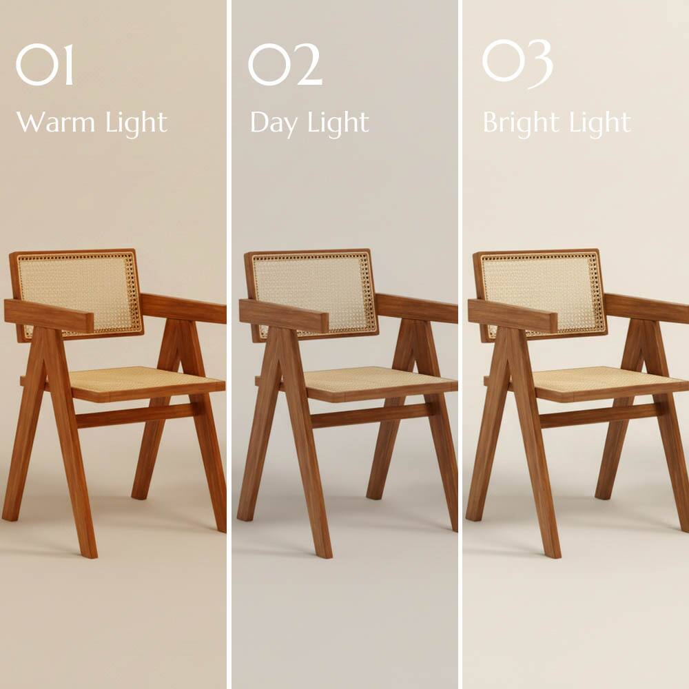 O1 Warm Light  
O2 Day Light  
O3 Bright Light