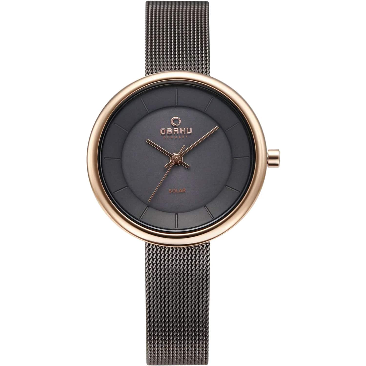 Obaku - Women's Lys Dial Watch - V206LRVJMJ - Black