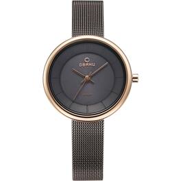 Obaku - Women's Lys Dial Watch - V206LRVJMJ - Black