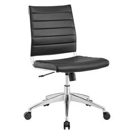 Jive Armless Mid Back Office Chair by Modway - Black