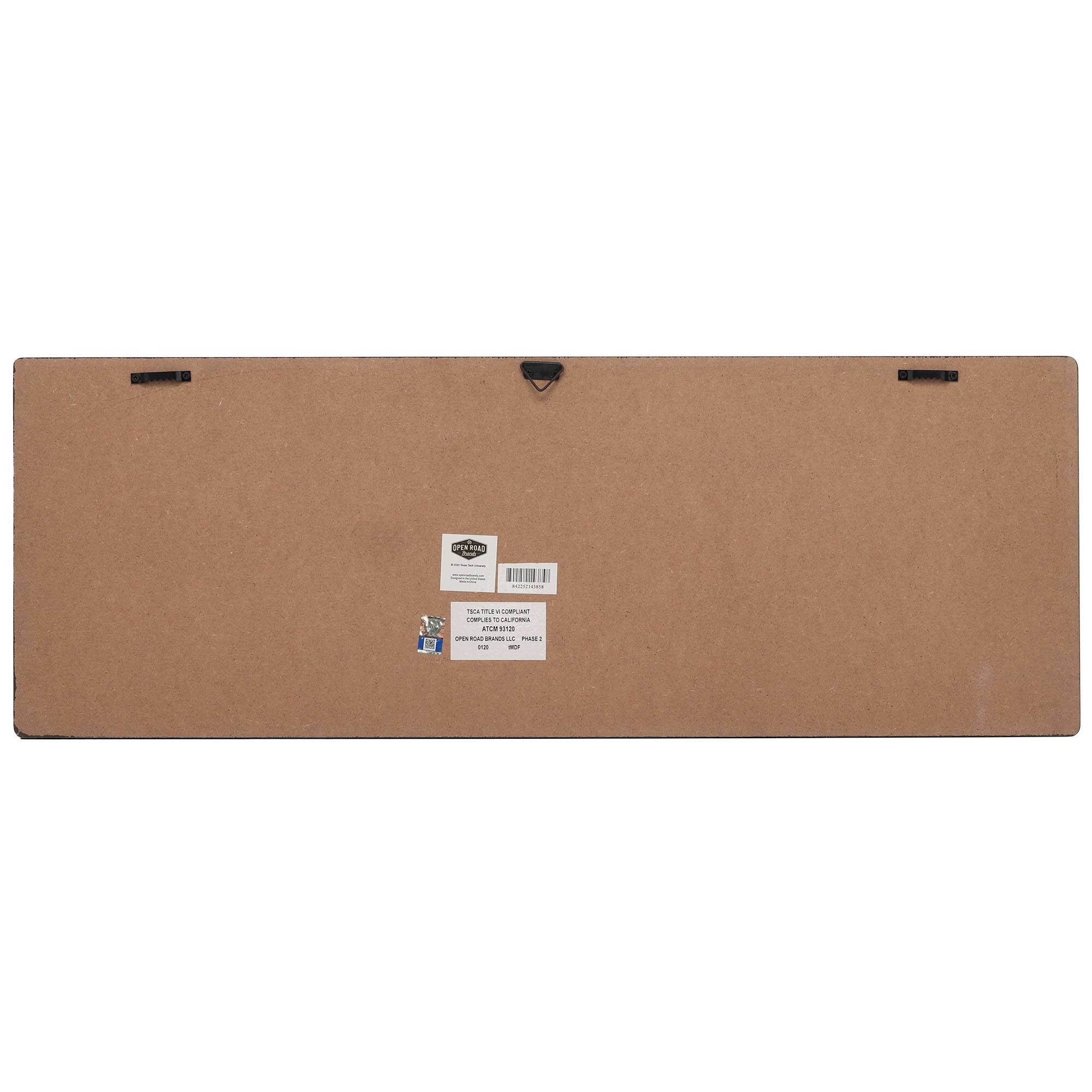 Alt View 2. Open Road Brands - Texas Tech Red Raiders 28'' x 10'' Team Tradition Wood Sign - Multicolor.