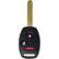 Back. Car Keys Express - Car Keys Express Honda Simple Key - 3 Button Remote and Key Combo and programming device - Black.