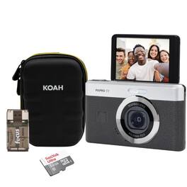 Kodak - PIXPRO C1 Friendly Zoom 13MP 1080p Digital Camera (Black) Bundle