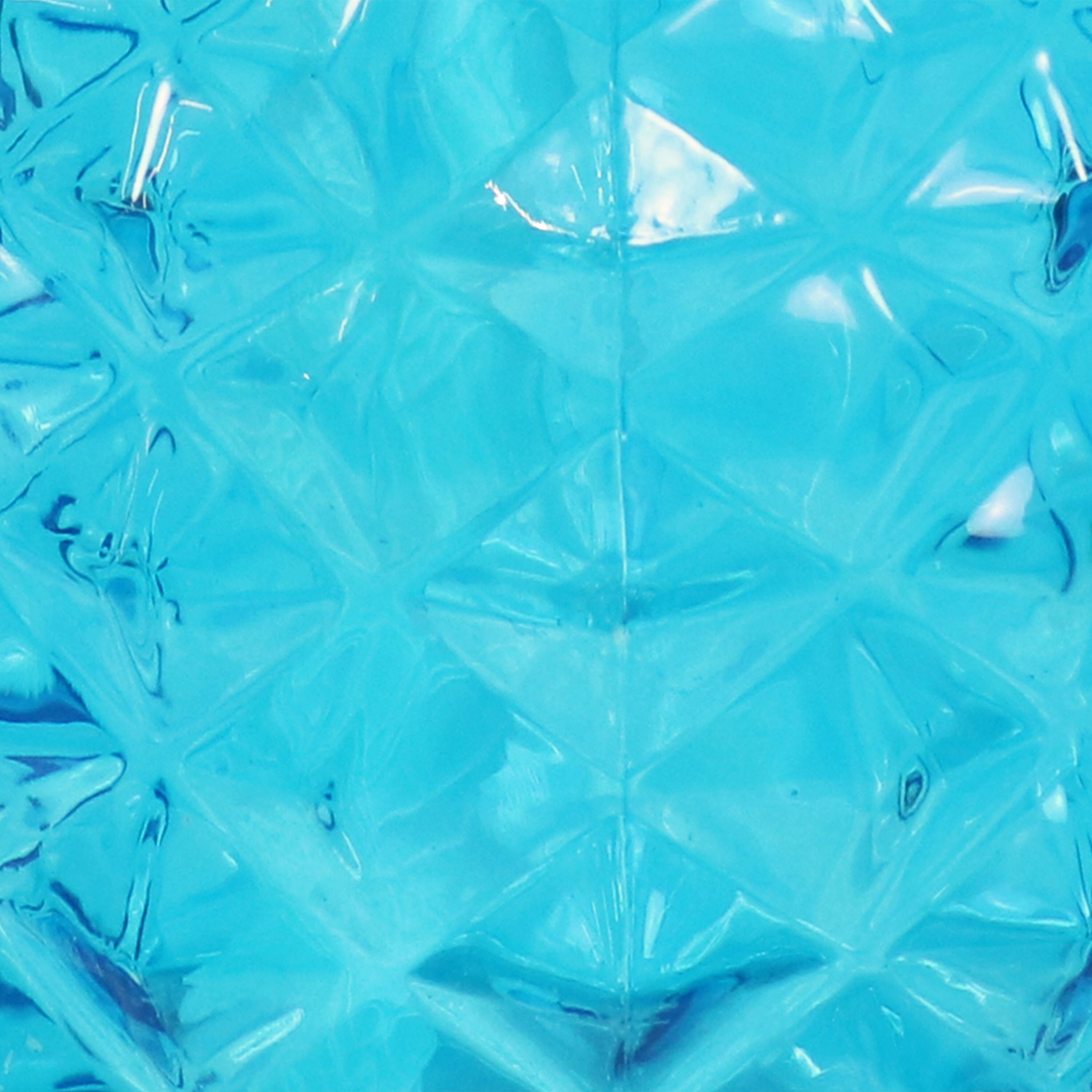 Alt View 8. Sunnydaze - Glass Tropical Pineapple 2-in-1 Outdoor Torch - Set of 2 - Blue.