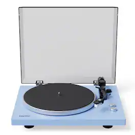 Kanto - OBI3 Bluetooth 5.3 Turntable with Built-In Preamp - Ice Blue
