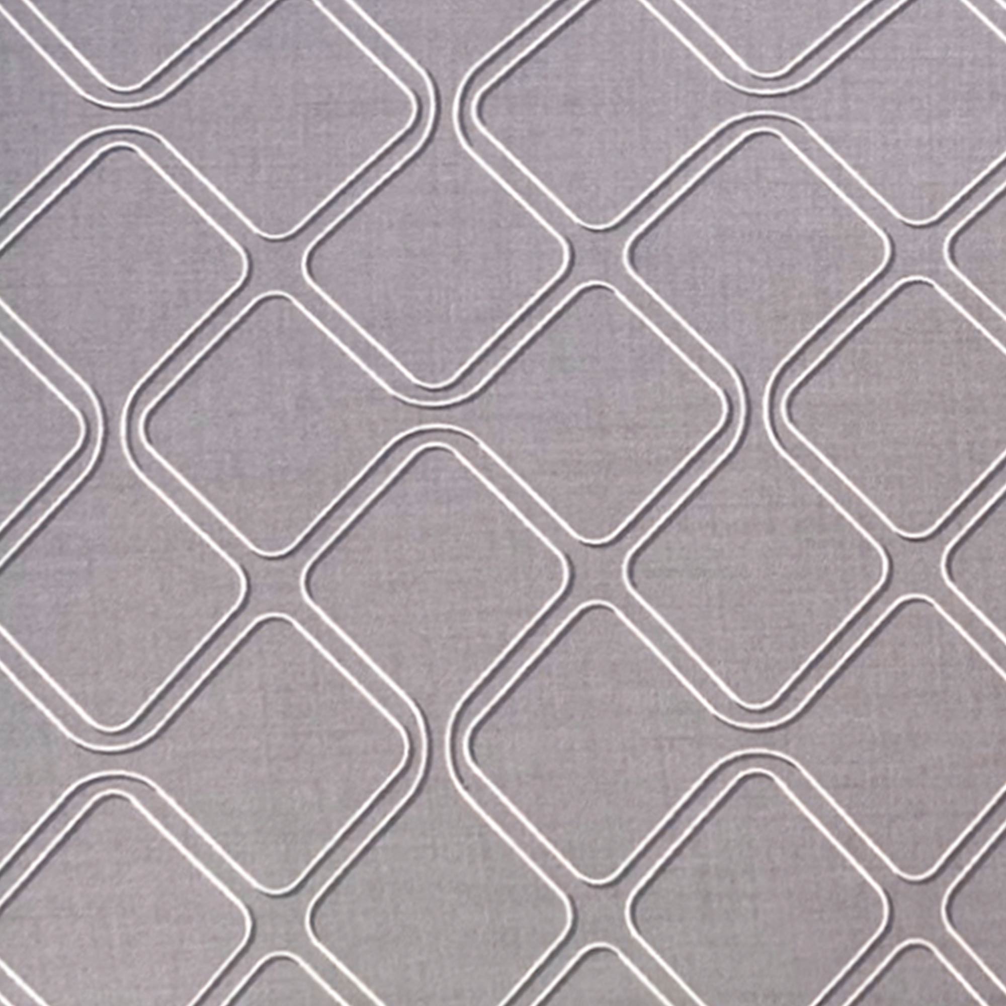 Alt View 6. BedVoyage - Luxury 100% viscose from Bamboo Duvet Cover with Shams, 3pc, Full-Queen - Geo - Platinum Geo.