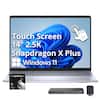 Touch Screen 14" 2.5K Snapdragon X Plus Windows 11