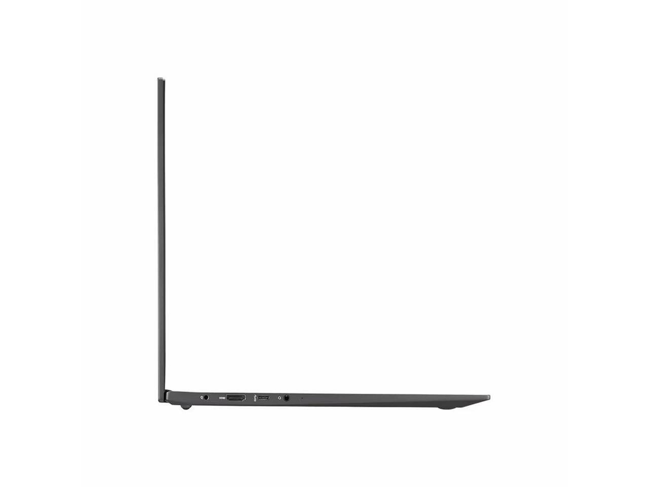 Alt View 4. LG - LG Ultra PC U 16U70R-N.APC5U1 16" Notebook - AMD Ryzen 5 7530U - 16 GB RAM - 512 GB SSD - Charcoal Gray - Gray.