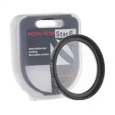DIGITAL FILTER
Star 6
Reduce brilliant light scattering
More brilliant, less flare
Star 9+ HS standa
37mm