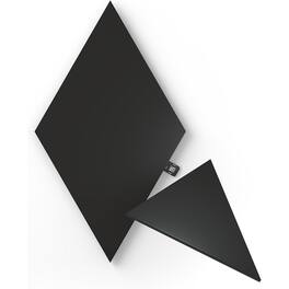 Schertz - RGBW WiFi Triangle Wall Lights with Music Sync & Screen Mirror, Works with Alexa & Google Assistant, Smart LED Wall