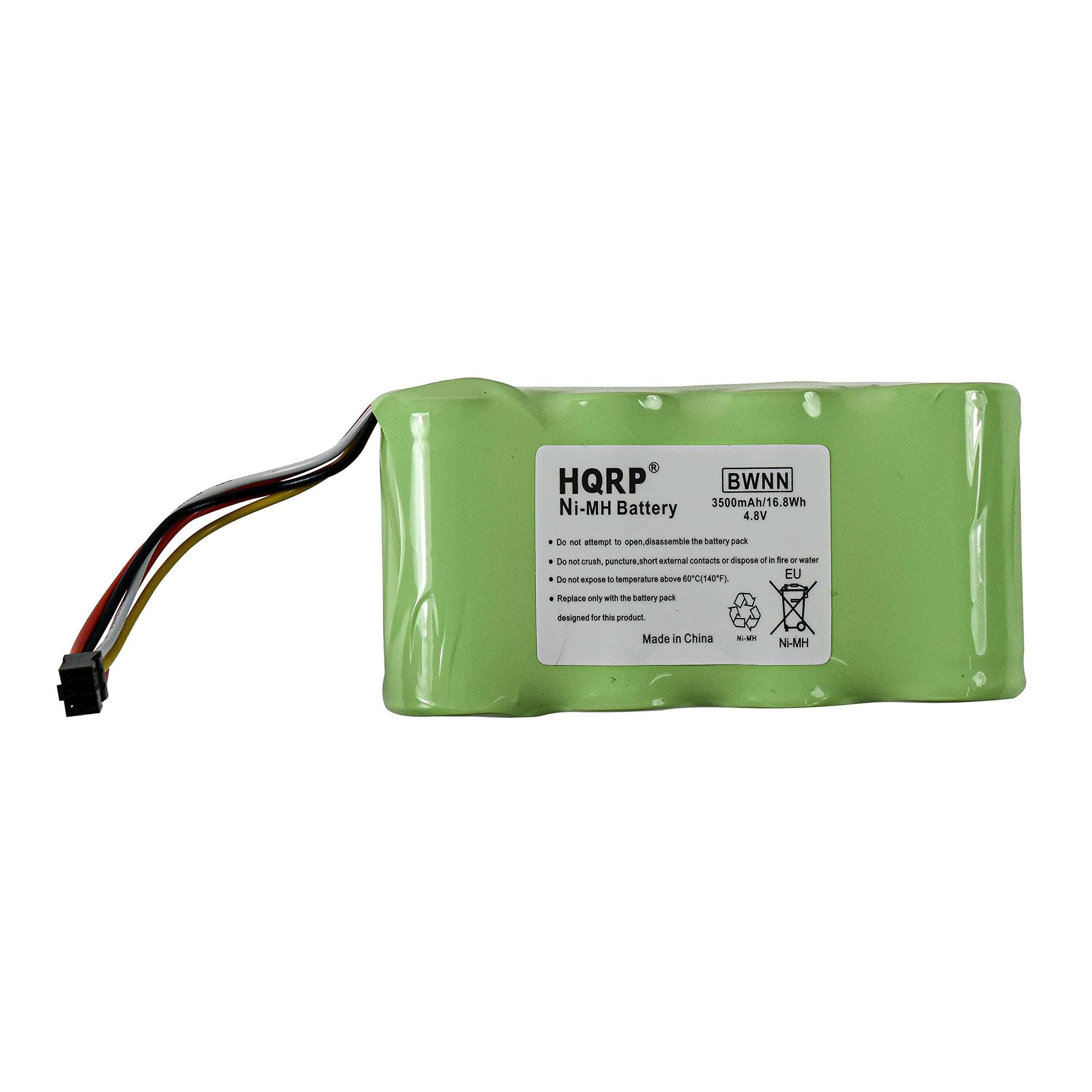 HQRP BWNN Ni-MH 3500mAh/16.8Wh Battery 4.8V

- Do not disassemble the battery
- Do not crush or puncture
- Do not expose to fire or water
- Do not expose to temperatures above 60°C (140°F)
- Do not short external contacts
- Replace only with the battery pack designed for this product
- Made in China

EU

Ni-MH