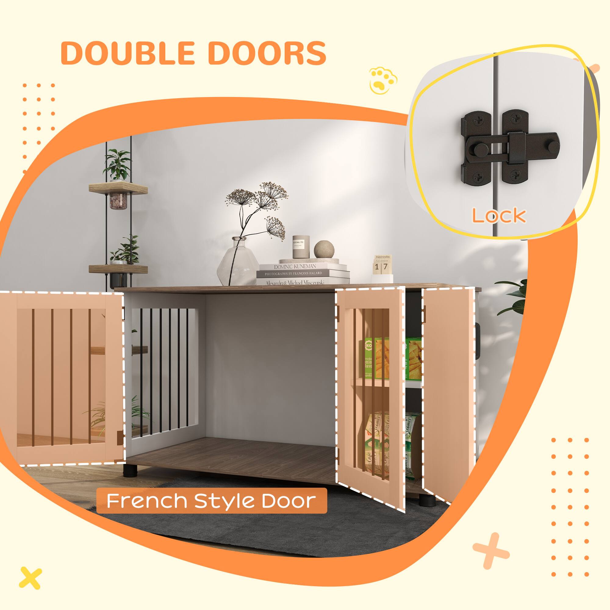 DOUBLE DOORS Lock

DOMEC

French Style Door