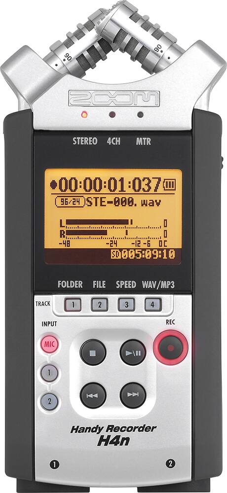 Zoom H4n Handy Recorder Silver H4NSP - Best Buy