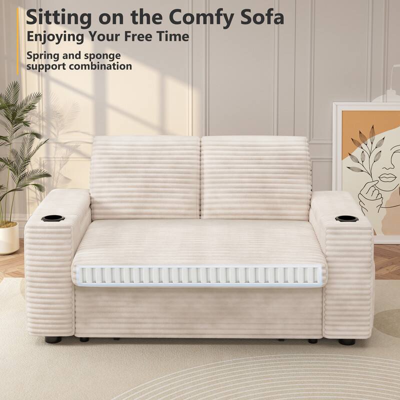 Sitting on the Comfy Sofa  
Enjoying Your Free Time  
Spring and sponge support combination