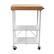 Alt View 6. Origami - Origami RBT Fully Stainless Steel Foldable Kitchen Cart with 4 Wheels, White - White.