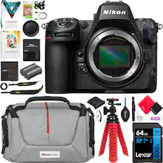 - VideoStudio
- FalutShop Pro
- Nikon Battery Charger MH-25
- Nikon Strap
- Nikon Camera
- decophoto Bag
- decophoto Tripod
- decophoto Cleaning Kit
- decophoto Memory Card
- Lexar 64GB 120 MB/s V30 U3 800x SDXC Memory Card