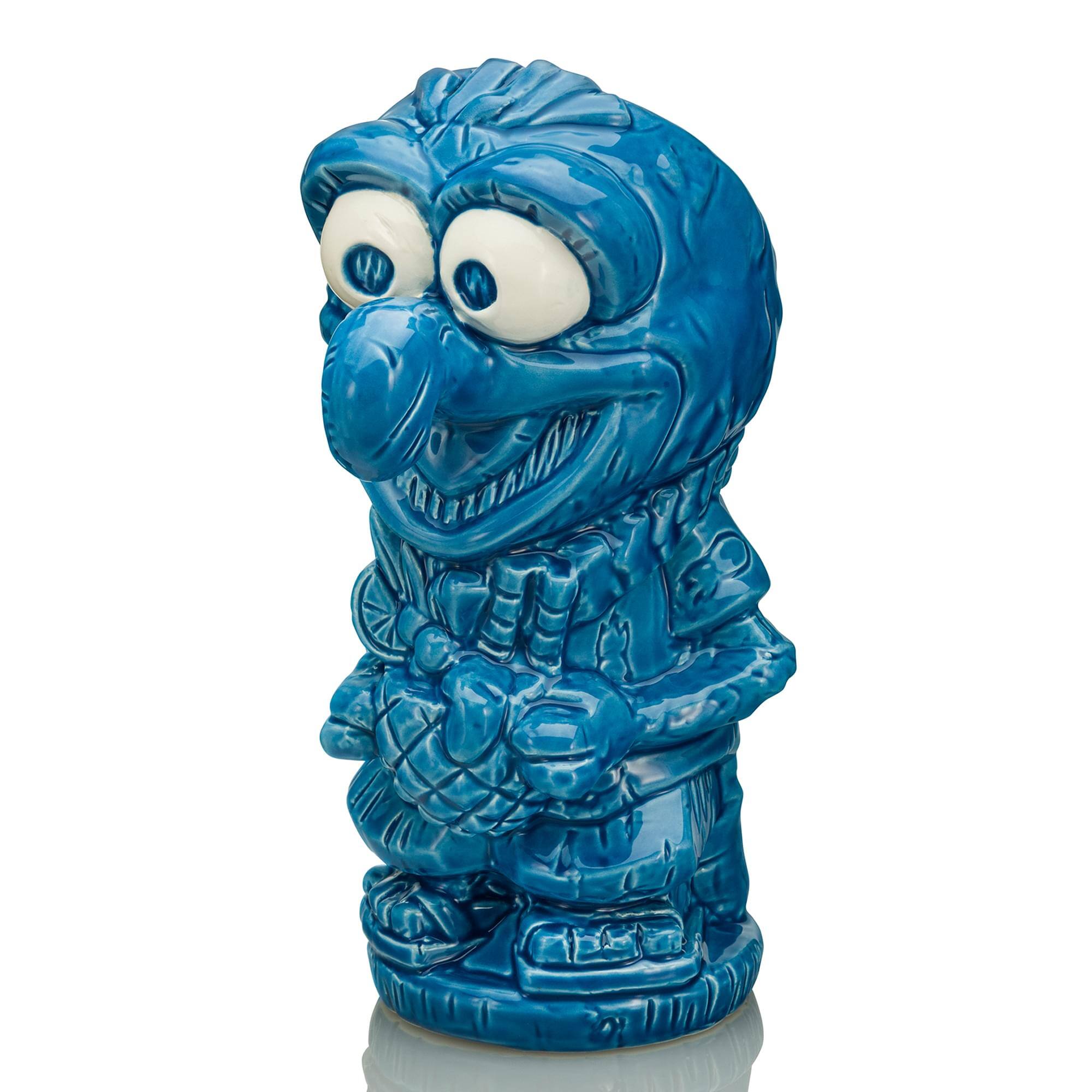 Alt View 1. ThinkGeek - Geeki Tikis The Muppets Gonzo Ceramic Mug | Holds 12 Ounces - Blue.