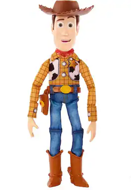 Mattel - Pixar Toy Story 10'' Roundup Fun Woody Figure - COLLECTIBLES - Multicolor