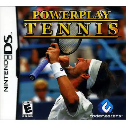 POWERPLAY TENNIS™
NINTENDO DS™
EVERYONE E
ESRB
codemasters - E (Everyone)