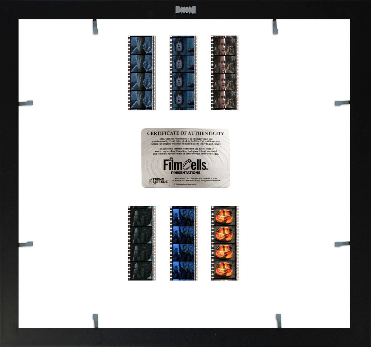 CERTIFICATE OF AUTHENTICITY

This FilmCells Presentation is an official product and is a collectible replica of a movie scene, carefully reproduced from the original film, and contains special edition memorabilia.

FilmCells

PRESENTATIONS

TREND SETTERS