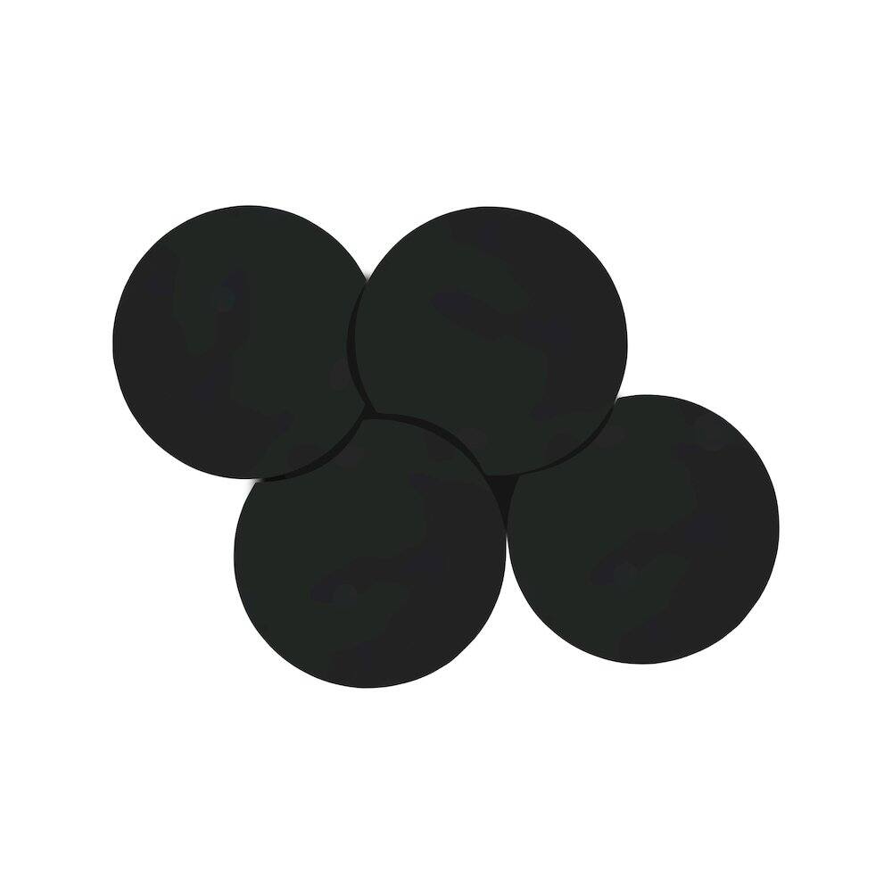 Alt View 2. Meridian Furniture - Dimple Black Coffee Table - Black.