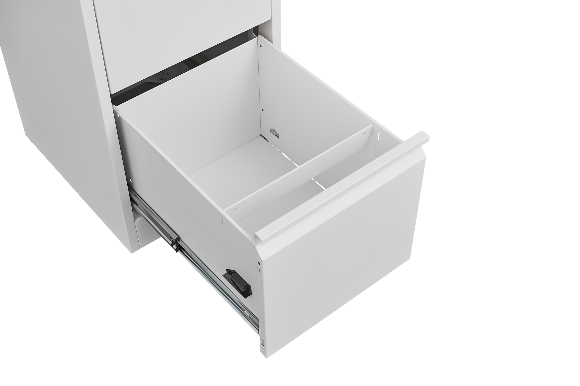 Alt View 4. GOODSILO - 3 Drawer File Cabinet with Lock - Vertical Metal Filing Cabinet for Home Office - Fits Letter/A4/Legal Size - White.