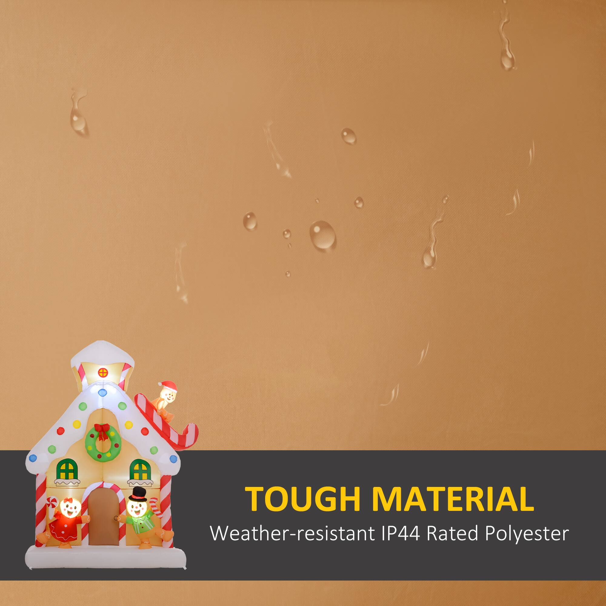 TOUGH MATERIAL  
Weather-resistant IP44 Rated Polyester