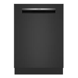 Bosch - 300 Series 24" Top Control Smart Built-In Tub Dishwasher with 3rd Rack and Zone Wash, 46 dBA - Black